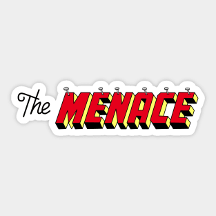 The Menace Sticker